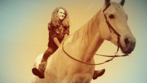 The Right Horse - Girl on Horseback