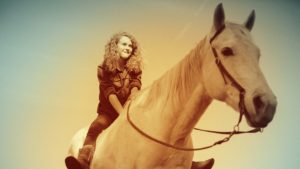 The Right Horse - Girl on Horseback
